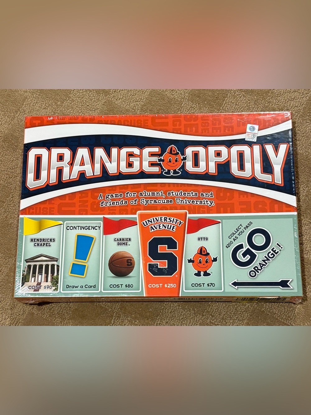 Orange Opoly Board Game